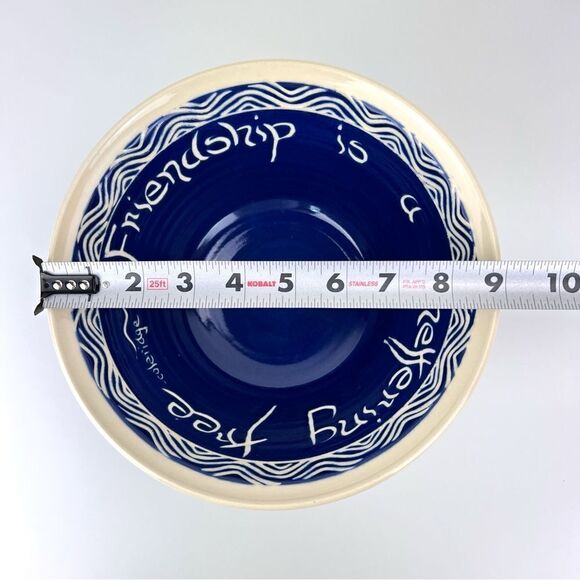 H Shadron Pottery Friendship Celebration Bowl - Picture 7 of 8